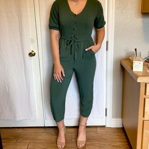 Adorable green jumpsuit